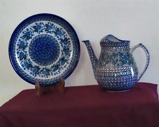 Polish hand made pottery