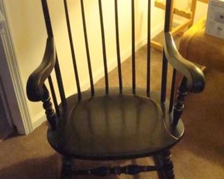 Vintage stenciled rocker,