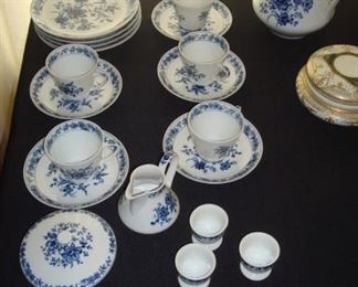 Antique Krautheim Germany luncheon set.