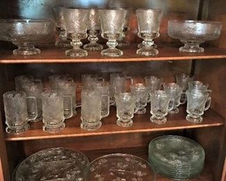 Tiara "Ponderosa Pine Cone" Glassware Set