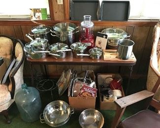 New Wolfman Puck Cookware, Blenders, food Porcessors, Copperchef cookware