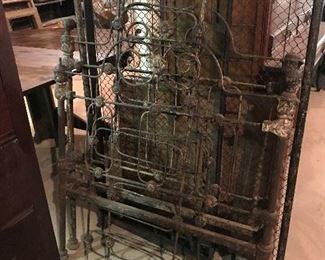 Iron Bed.