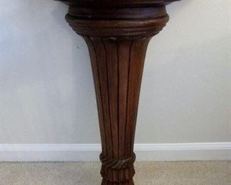 NICE LARGE WOODEN WALL MOUNT PEDESTAL