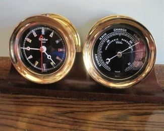Chelsea Ships Clock/Barometer.