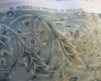 Many yards of William Morris Fabric, Savernake pattern.
