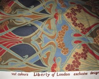 Many yards of Liberty of London Fabric.