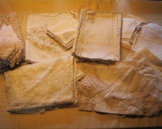 Vintage Linens and Lace.