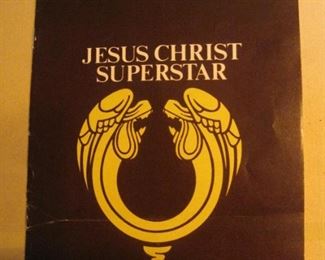 1971 Jesus Christ Superstar Playbill.