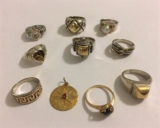 HUGE Assortment; 14K Gold, 18K Gold, 10K Gold PLUS MORE which isn't listed!