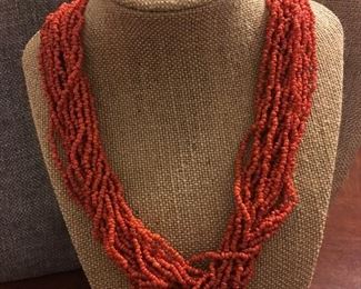 Fine Coral Necklace 