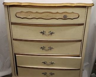 French Provincial Chest of Drawers
