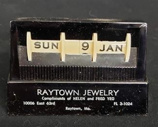 Raytown Jewelry Calendar
