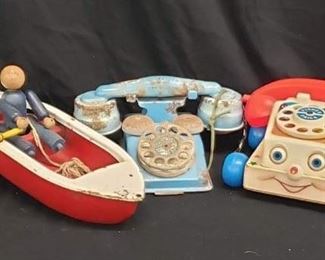 Toy Phones & Boat
