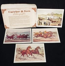 Currier & Ives Lithograph Prints
