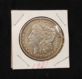 1921 Morgan Dollar

