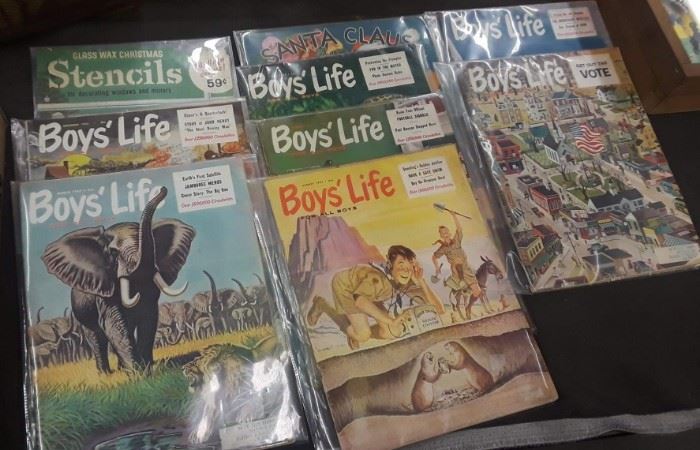 1950s/60s Boy's Life Magazines
