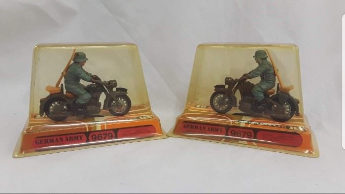 Germany Army Motorcycle Toys
