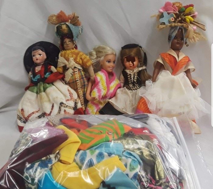 Vintage Dolls and Clothes
