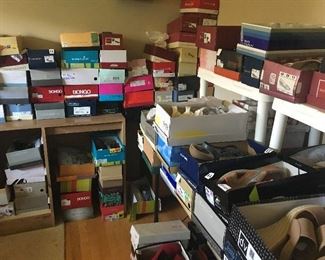 New in box or with tags shoes - mostly women's size 11