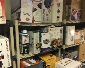 New in box and/or gently used kitchen appliances