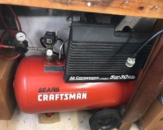Craftsman 5 HP air compressor 