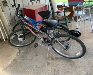 #92	Huffy silver girl bike 	 $40.00 
#93	plush mountain bike blue	 $40.00 
