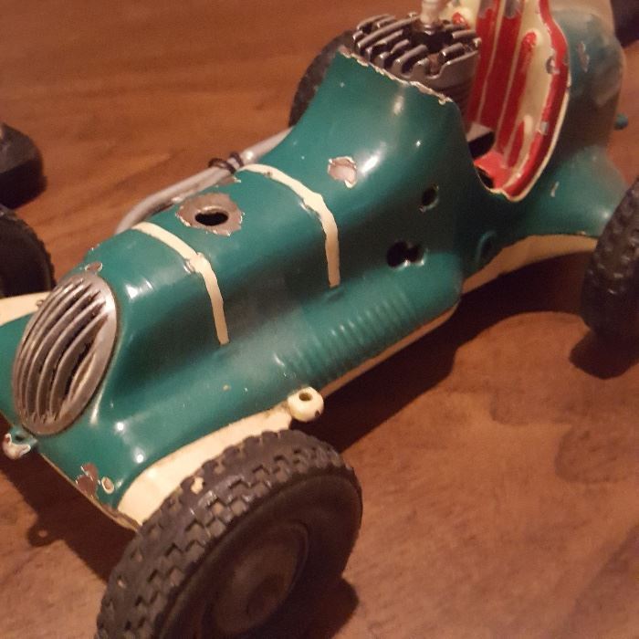 Antique Cox die cast race car