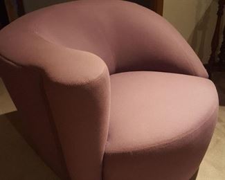 Funky modern purple chair