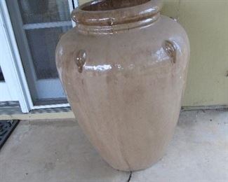 large pottery pot urn