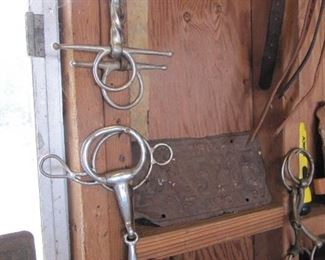 snaffle bits and miscellaneous tack