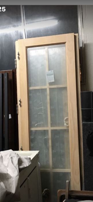 Custom mahogany doors 96 in by 2.8 tall 4 doors