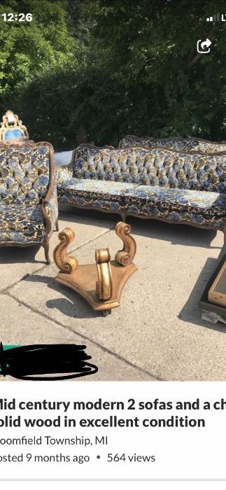 Antique furniture in excellent condition 