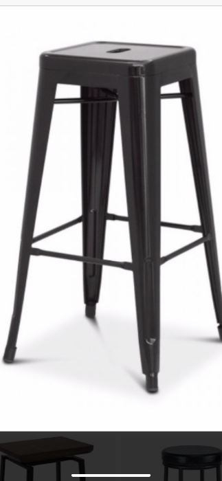 4 brand new metal counter stools