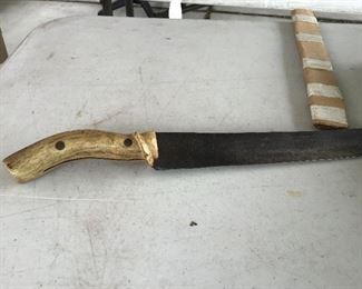 Vintage Bone Handle Carving Knife