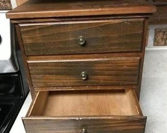 Home made silverware chest