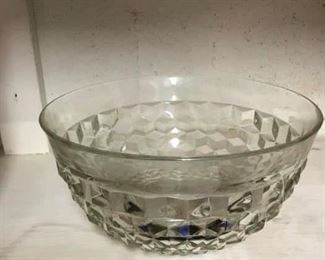 Punch bowl with glasses