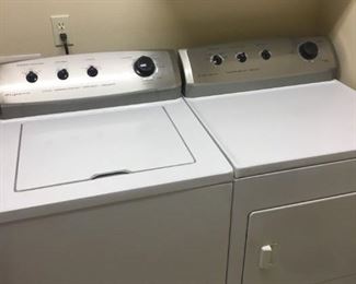 Frigidaire Washer and Dryer.