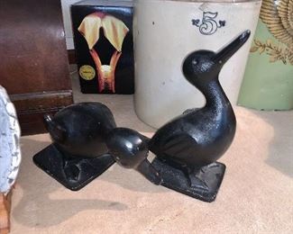 Cast iron ducks