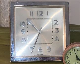 Vintage Germany clock (sterling silver)