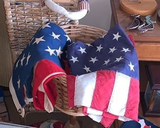 American Flag-baskets