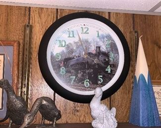 Railroad clock