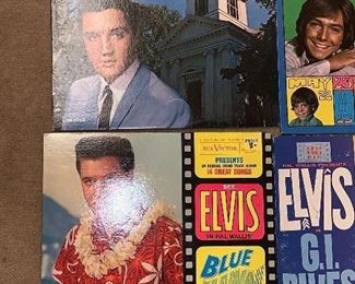 Record Albums-Elvis