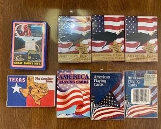 Never opened patriotic playing cards
