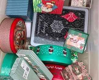 LOTS of new Christmas gift wrap, bags, boxes, bows and cards. You know you need it and Trust me, you'll regret it this December if you don't get it now.