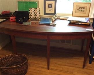 This Moser Radius Desk - Signed Original with 3 drawers