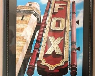 Fox Theater Signed Print - Van Gordle