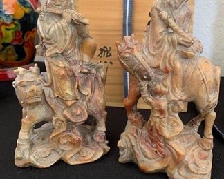 	▪	Chinese Carved Soapstone Detailed Flute Player	 	
	▪	Chinese Carved Soapstone Detailed Hors w/ Rider	