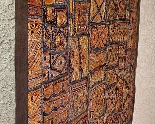 Cotton India Metallic Cloth Wall Hanging	 