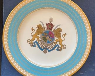 1971 Spode Imperial Plate of Persia	
