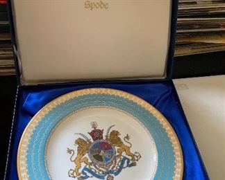 1971 Spode Imperial Plate of Persia	